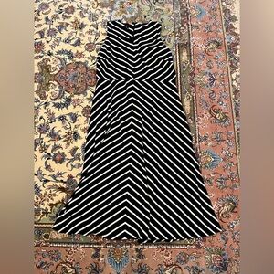 Talbots Chevron Midi Dress